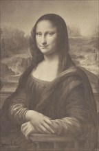 Millet's Drawing of the Mona Lisa; Gustave Le Gray, French, 1820 - 1884, Paris, France; 1849; Albumen silver print