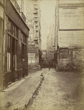 Rue Tirechappe; Charles Marville, French, 1813 - 1879, Paris, France; 1860 - 1870; printed later; Albumen silver print