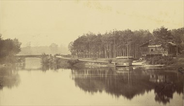 Bois de Boulogne, Paris; Charles Marville, French, 1813 - 1879, Paris, France; negative 1855 - 1870; print after 1870; Albumen