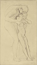 Reproduction of a French drawing in the Louvre Museum, Paris; Charles Marville, French, 1813 - 1879, Paris, France; about 1862