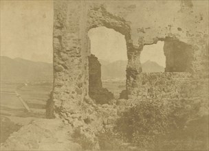 Les Sept Montagnes Vues et Ruines du Godesberg; Charles Marville, French, 1813 - 1879, Louis Désiré Blanquart-Evrard French