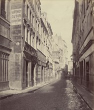 Rue de Bourdonnais; Charles Marville, French, 1813 - 1879, Paris, France; 1865; Albumen silver print