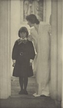 Blessed Art Thou Among Women; Gertrude Käsebier, American, 1852 - 1934, New York, New York, United States; 1899; Photogravure