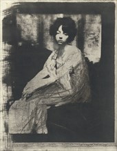 Seated Woman; Gertrude Käsebier, American, 1852 - 1934, New York, New York, United States; 1901 - 1903; Gum bichromate print