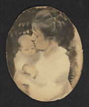 Gertrude O'Malley with infant son Charles; Gertrude Käsebier, American, 1852 - 1934, New York, New York, United States; 1900