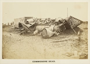 Commodore Dead; A.J. Russell, American, 1830 - 1902, April 1864; Albumen silver print