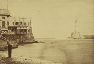 Canee Canea, Crete; Attributed to Baron Paul des Granges, French ?, active Greece 1860s, 1860s; Albumen silver print