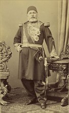 Hussein Pasha - gouverneur generale; Attributed to Baron Paul des Granges, French ?, active Greece 1860s, 1860s; Albumen silver