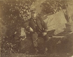 Portrait of a man; Attributed to William J. Stillman, American, 1828 - 1901, 1860 - 1869; Albumen silver print