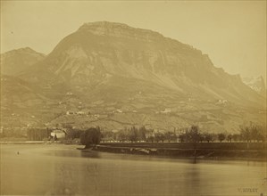 landscape - probably in Greece; V. Muzet, French, active 1860s, 1860 - 1869; Albumen silver print