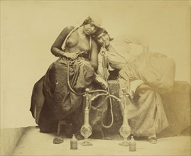 Almees du Caire; Attributed to Baron Paul des Granges, French ?, active Greece 1860s, 1860 - 1869; Albumen silver print