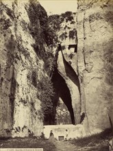 Orecchiodi Dionisio in Siracusa; 1860 - 1869; Albumen silver print