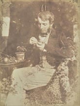 Dr. Cleghorn; British; about 1850; Salted paper print from a Calotype negative; 20.6 × 17.3 cm, 8 1,8 × 6 13,16 in