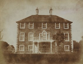 Lathallan House; British; 1845 - 1850; Salted paper print from a Calotype negative; 16.2 x 20.8 cm, 6 3,8 x 8 3,16 in