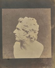 The Bust of Patroclus; William Henry Fox Talbot, English, 1800 - 1877, August 9, 1843; Salted paper print from a Calotype
