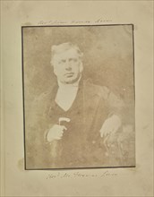 The Reverend Adam Forman; British; about 1844; Salted paper print from a Calotype negative; 15.1 × 11.9 cm 5 15,16 × 4 11,16 in