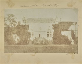 Lacock Abbey, the West Front; William Henry Fox Talbot, English, 1800 - 1877, before June 1840; Salted paper print