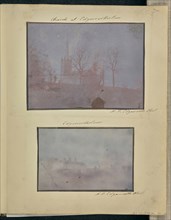 The Church at Edgeworthstown; Michael Pakenham Edgeworth, British, 1812 - 1881, 1843 - 1844; Salted paper print from a Calotype