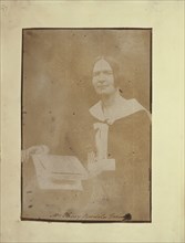 Mrs. Henry Brewster Farney; British; about 1845; Salted paper print from a Calotype negative; 17.3 x 11.6 cm