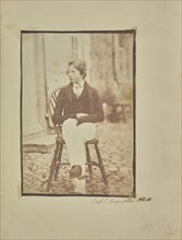 Portrait of a Young Boy; Capt. Henry Craigie Brewster, British, 1816 - 1905, active 1840s, about 1845; Salted paper print from