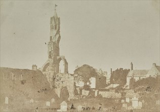 The West End of St. Andrews and the Cathedral Precinct from the Northeast; Hill & Adamson, Scottish, active 1843 - 1848)