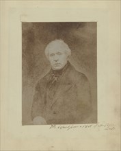 Sir David Brewster; Sir David Brewster, Scottish, 1781 - 1868, Original photograph by Henry Collen English, 1797 - 1879
