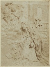 Santa Teresa de Jesus; Nikolaas Henneman, British, 1813 - 1893, 1845 - 1846; Salted paper print from a Calotype negative