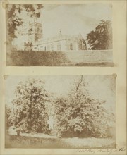 Lydiard Tregoz Church; M.H. Nevil Story-Maskelyne, British, 1823 - 1911, about 1845; Salted paper print from a paper negative