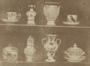 Articles of China; William Henry Fox Talbot, English, 1800 - 1877, 1841–1843; Salted paper print from a paper negative