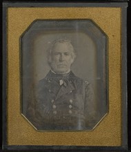 Portrait of Zachary Taylor; James Maguire, American, 1816 - 1851, 1847; Daguerreotype