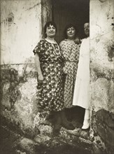 Three Prostitutes, rue Asselin; Eugène Atget, French, 1857 - 1927, and Berenice Abbott, American, 1898 - 1991, Paris, France