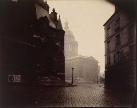 The Panthéon; Eugène Atget, French, 1857 - 1927, Paris, France; 1924; Gelatin silver chloride print on printing-out paper