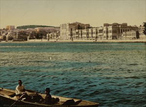 Constantinople. Palais Dolma - Bagtché; P.Z., Swiss, active 1880s - 1898, about 1880; Photochrom