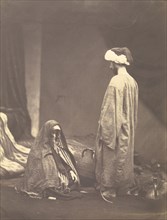 Orientalist Group; Roger Fenton, English, 1819 - 1869, 1858; Salted paper print; 35.6 x 27.1 cm, 14 x 10 11,16 in