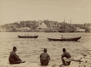 View of Scutari; Abdullah Frères, Armenian, active 1860s - 1890s, Scutari, Turkey; 1858 - 1899; Albumen silver print