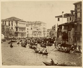 Canal; Italian; 1870s - 1880s; Print, Italy
