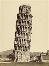 Tower of Pisa; Italian; 1870s - 1880s; Print, Italy