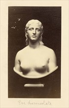 Sculptural Female Bust; British; 1870s - 1880s; Print