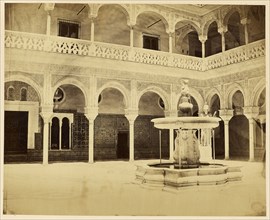 House of Pilate, Seville; H. Laurent, French, active Egypt and Paris, France 1860s - 1870s, Seville, Spain; about 1860 - 1870