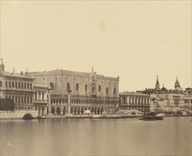 Doge's Palace, Venice; Italian; Venice, Italy; about 1865 - 1879; Albumen silver print