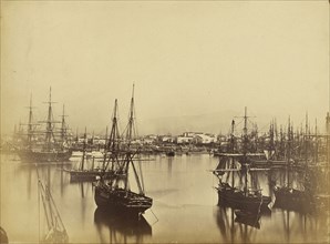 Piraeus, Greece; Greek; Piraeus, Greece; about 1865 - 1875; Albumen silver print