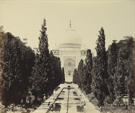 Entrance View of the Taj; Felice Beato, 1832 - 1909, Henry Hering, 1814 - 1893, negative 1859