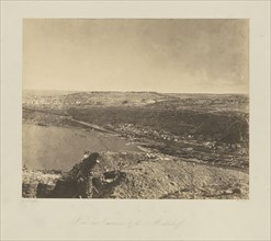 View of the Malakoff Barricks, Vue des Casernes de Malakoff, Jean-Charles Langlois, French, 1789 - 1870, 1855; Salted paper