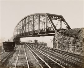 Low Grade Crossing at Whitford; William H. Rau, American, 1855 - 1920, Whitford, Pennsylvania, United States; 1904; Gelatin