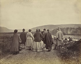 Going to the Portree Ball; Ronald Ruthven Leslie-Melville, Scottish,1835 - 1906, Scotland; about 1860s; Albumen silver print