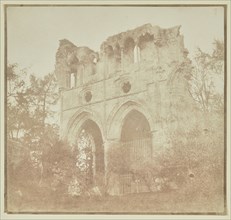 Dryburgh Abbey, Tomb of Sir Walter Scott; William Henry Fox Talbot, English, 1800 - 1877, Berwickshire, Scotland; October 1844