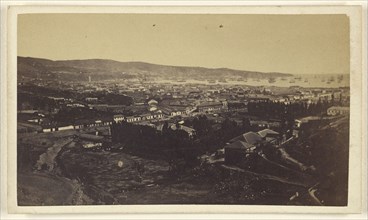 View of Valparaiso, Chile; Helsby & Co; 1870s; Albumen silver print