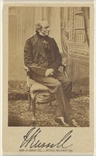 Lord John Russell. Born in London, 1792, - Entered Parliament 1813; London Stereoscopic Company, active 1854 - 1890, about 1870