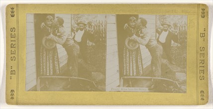 Every Kiss has its Sting; American; about 1880 - 1890; Gelatin silver print
