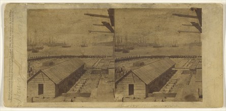 View of the Harbor of Havana from the Iron Sugar Warehouse; George N. Barnard, American, 1819 - 1902, Edward and Henry T